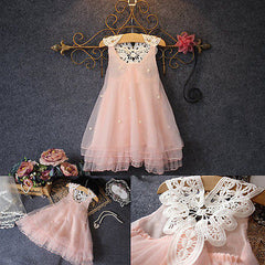 Pink Princess Baby Summer Tutu Dress