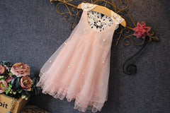 Pink Princess Baby Summer Tutu Dress