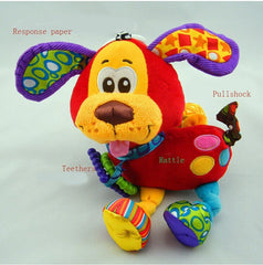 Animal Soft Rattle Hanging Dog Toy