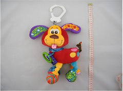 Animal Soft Rattle Hanging Dog Toy