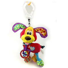 Animal Soft Rattle Hanging Dog Toy