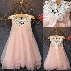 Pink Princess Baby Summer Tutu Dress