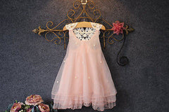 Pink Princess Baby Summer Tutu Dress