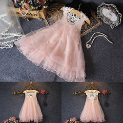 Pink Princess Baby Summer Tutu Dress