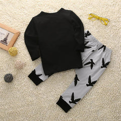 Wild Boy Printed Clothing Set