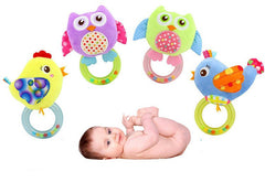 Five Style Rattle Hand Baby Toy