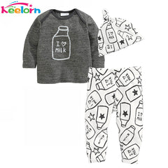 Printed Cotton Infant Clothing Set