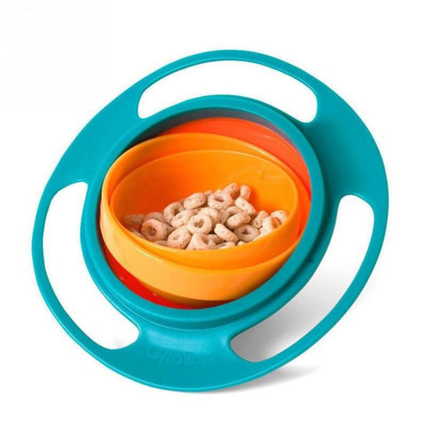 Universal 360 Rotate Spill-Proof Bowl Dishes