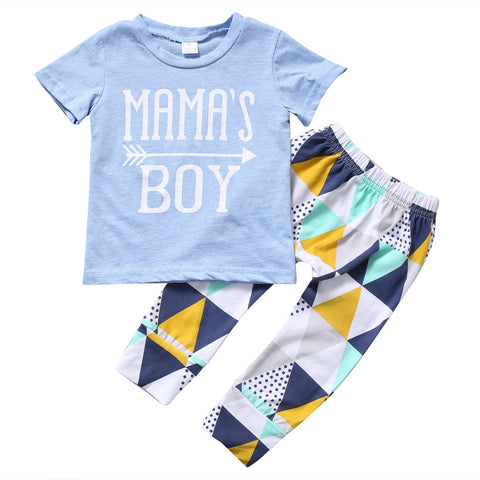 Mama's Boy Printed Pair Cloth