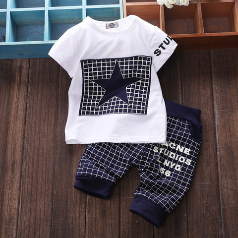 Star Print Clothing Set