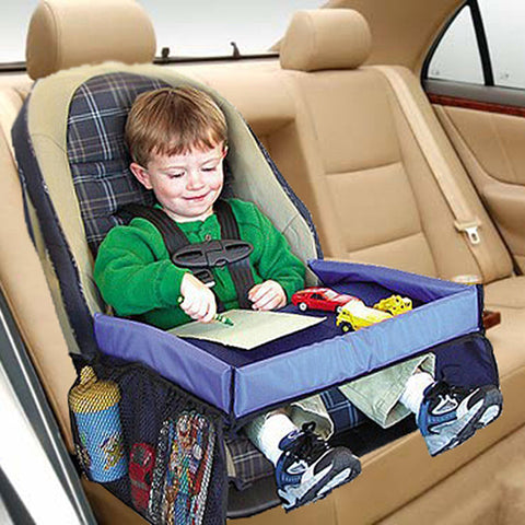 Waterproof table Car Seat Tray Storage