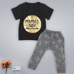 Printed Cotton Infant Clothing Set