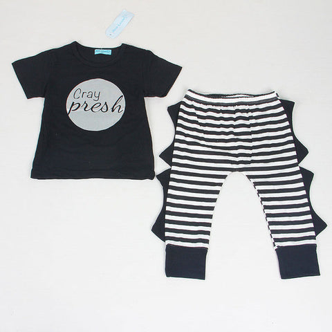 Printed Cotton Infant Clothing Set