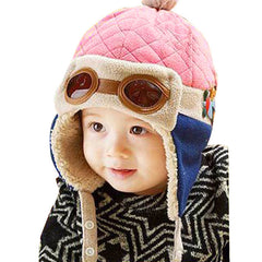 Winter Pilot Aviator Beanie Cap