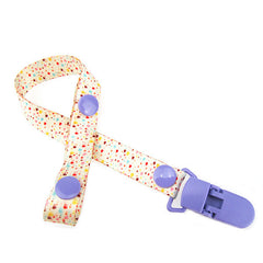 Pacifier Clip Chain Ribbon Holder