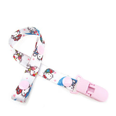 Pacifier Clip Chain Ribbon Holder