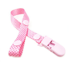 Pacifier Clip Chain Ribbon Holder