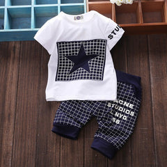 Star Print Clothing Set