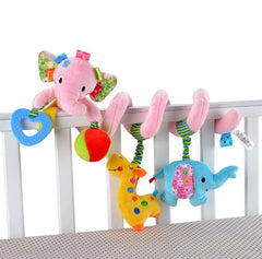 Carton Animals Baby Bed Bumper In The Crib