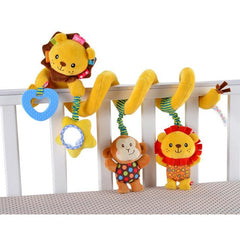 Carton Animals Baby Bed Bumper In The Crib