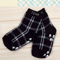 Plaid Sneaker Socks