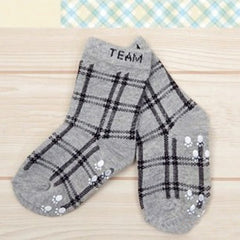 Plaid Sneaker Socks