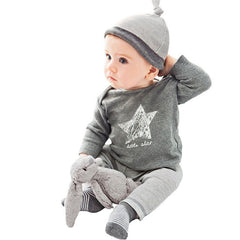 Printed Cotton Infant Clothing Set