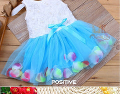 Mini Tutu Dress Petal Hem Floral Dress