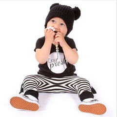 Printed Cotton Infant Clothing Set