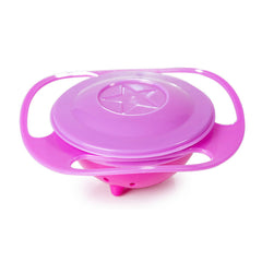 Universal 360 Rotate Spill-Proof Bowl Dishes