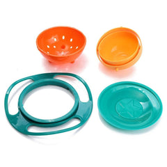 Universal 360 Rotate Spill-Proof Bowl Dishes