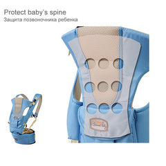 Ergonomic Baby Carrier Sling Backpack with Hipseat