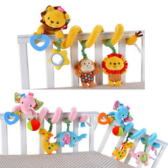 Carton Animals Baby Bed Bumper In The Crib