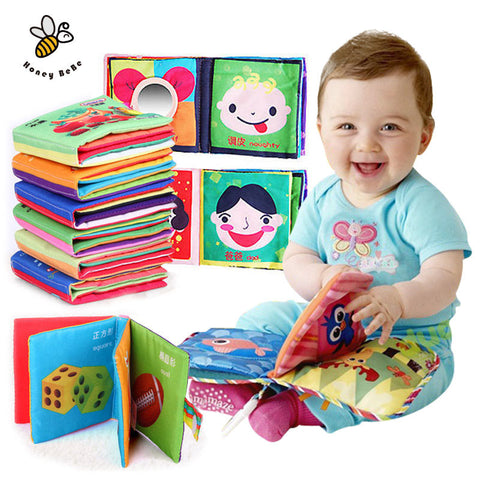 Soft Squeaky Book Baby Toy